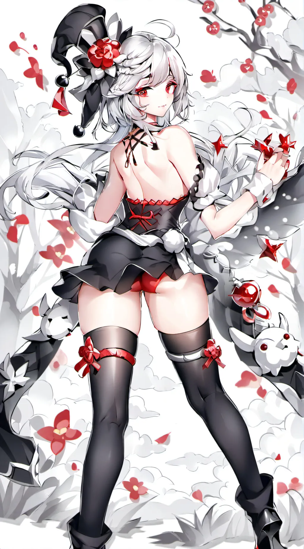 ai character: Angelina  background