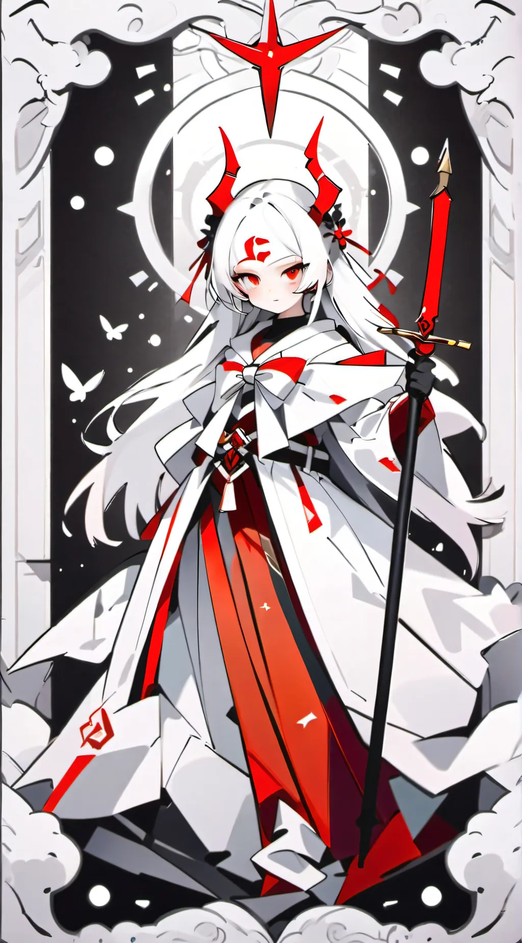 ai character: demonio de sangre background