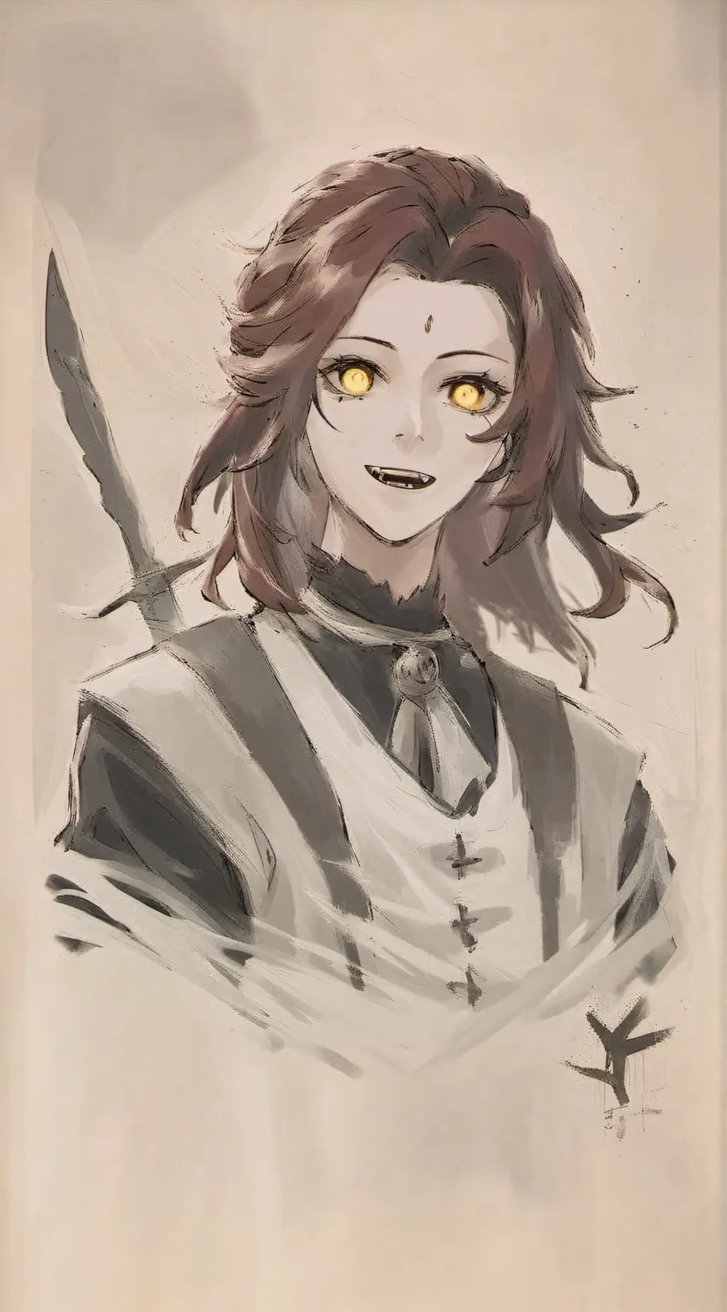 ai character: Nathalious  background