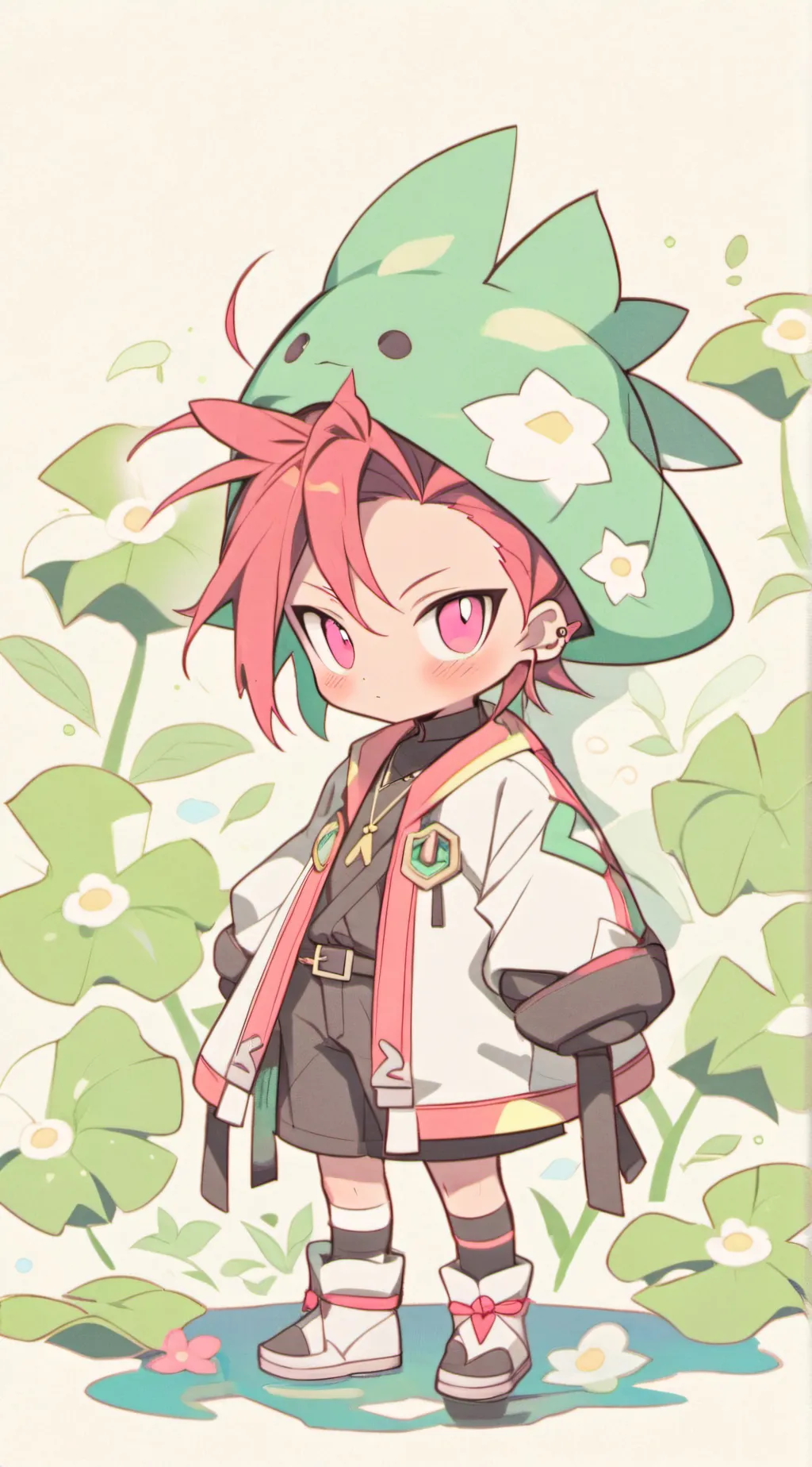 ai character: Mha (mineta died)  background