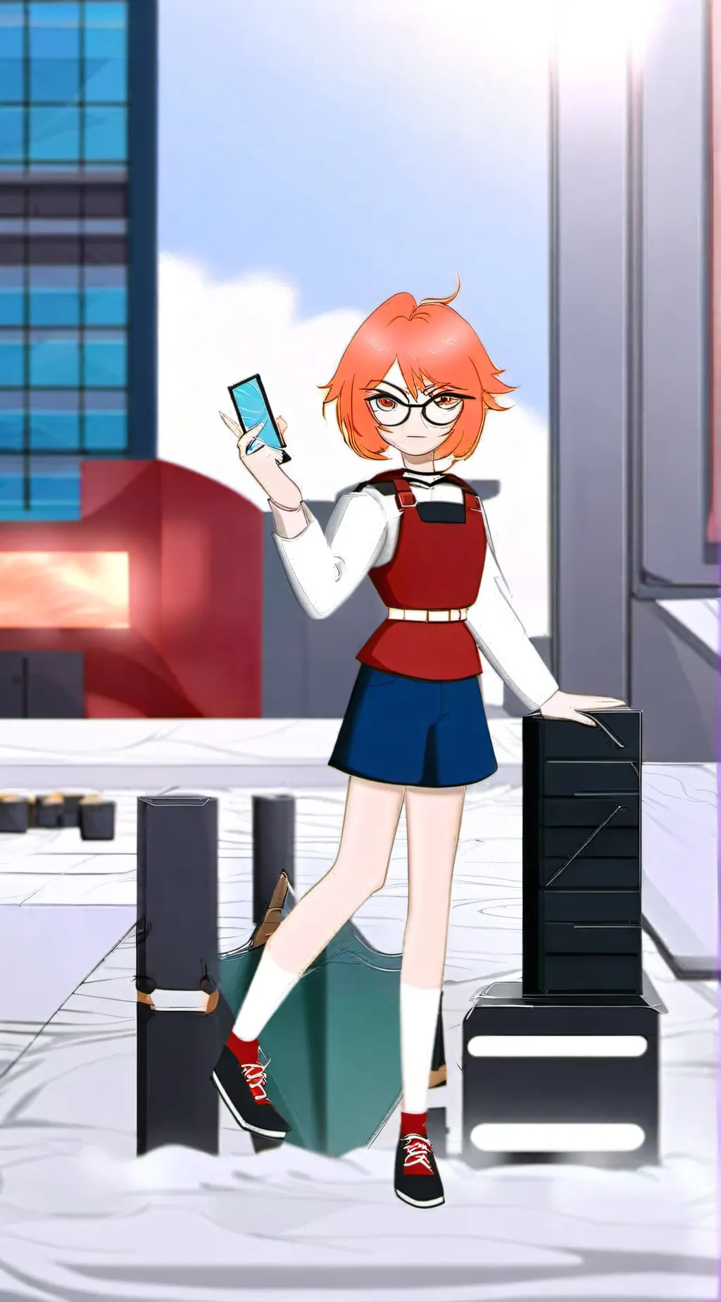 ai character: Annie background