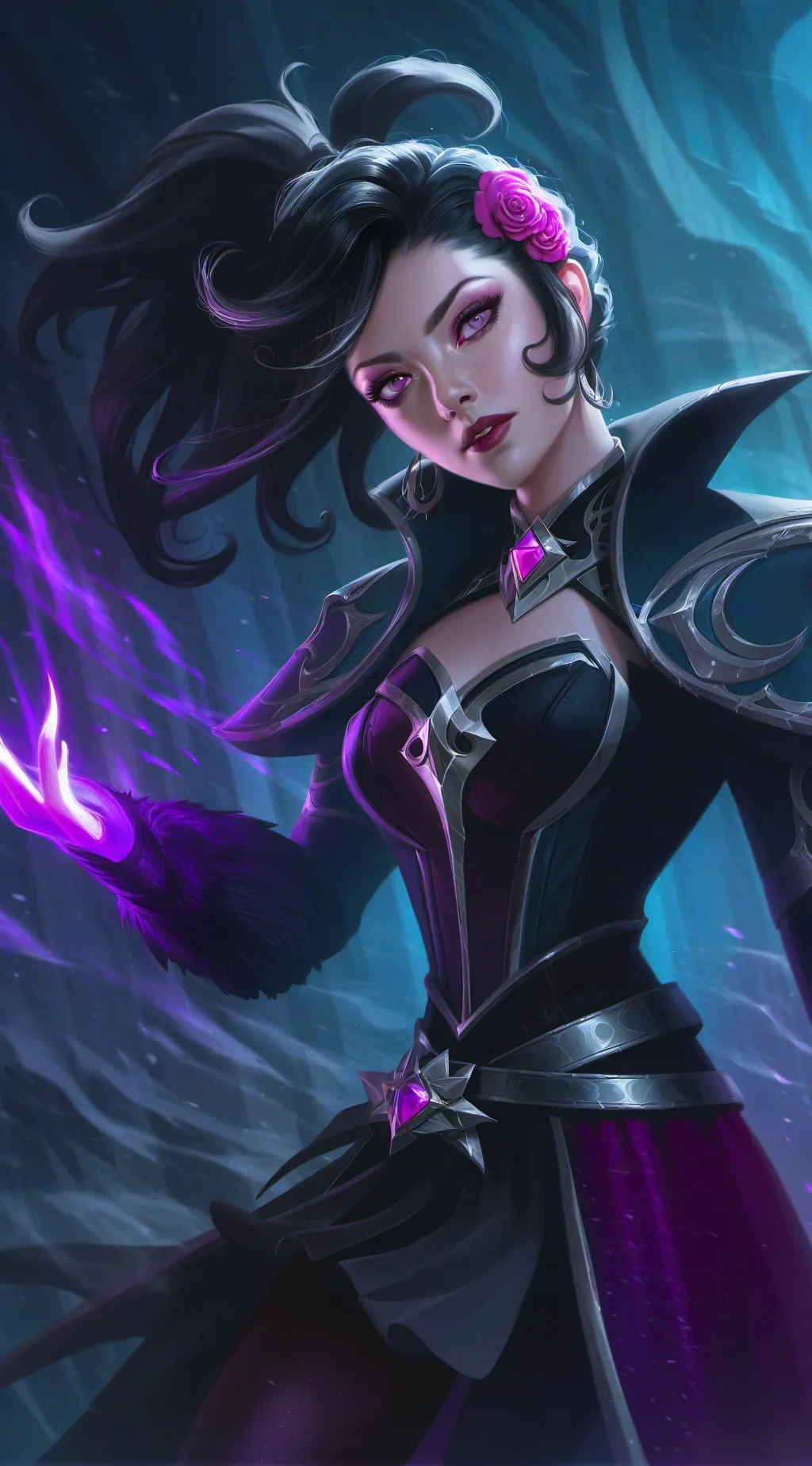 ai character: Twisted wonderland background