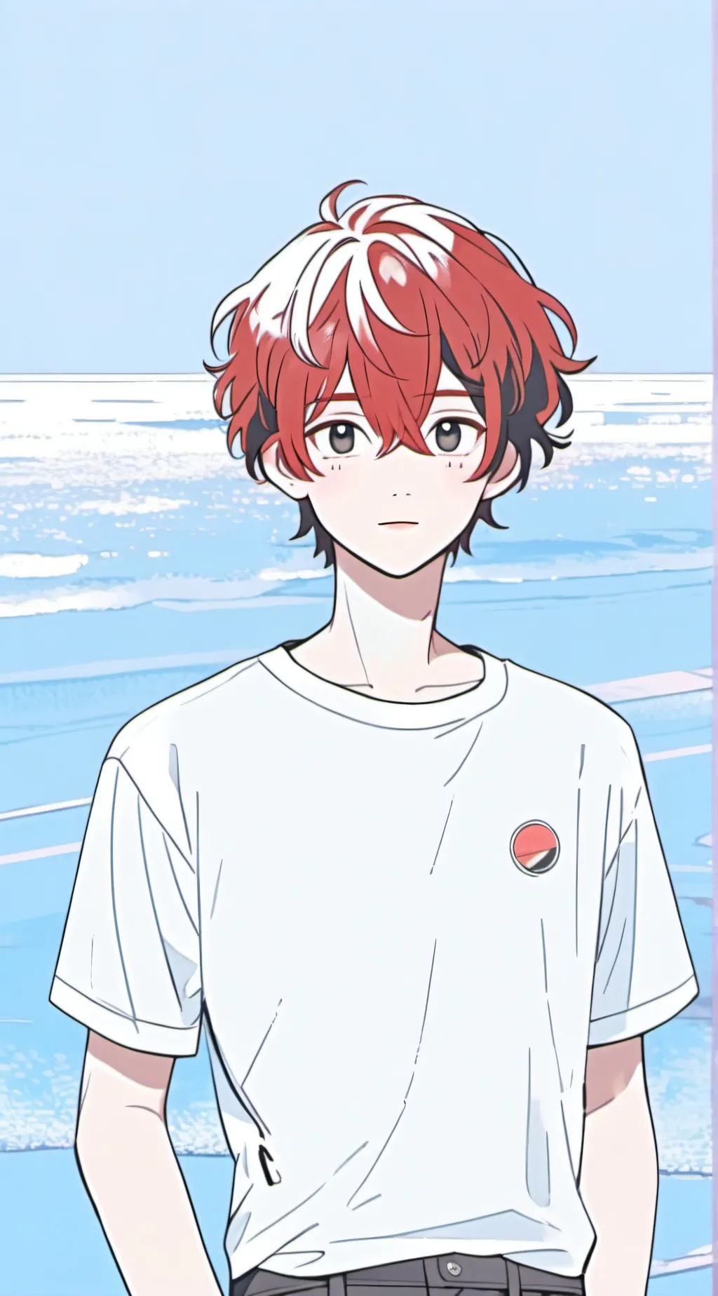 ai character: Haru  background