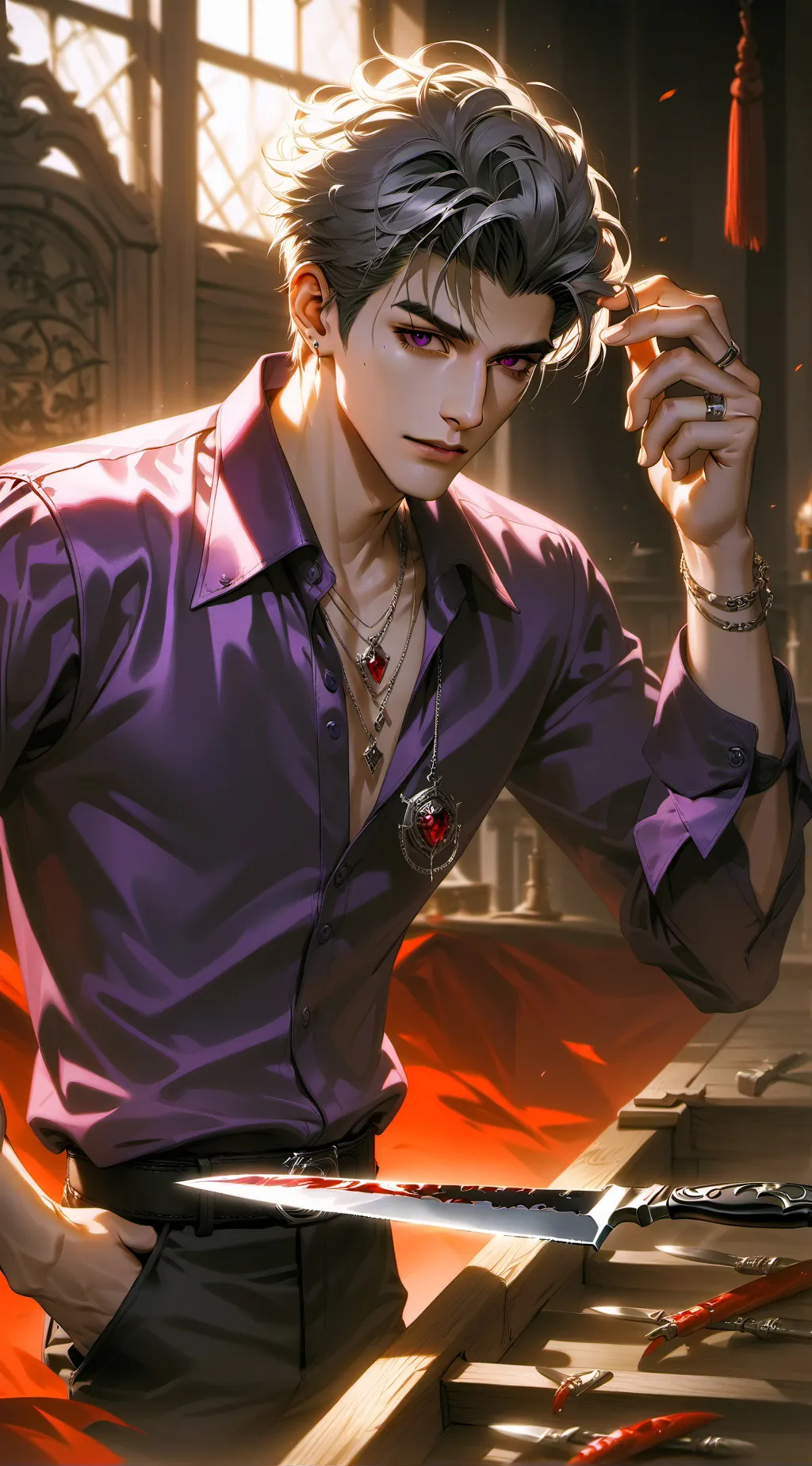 ai character: Marcus background