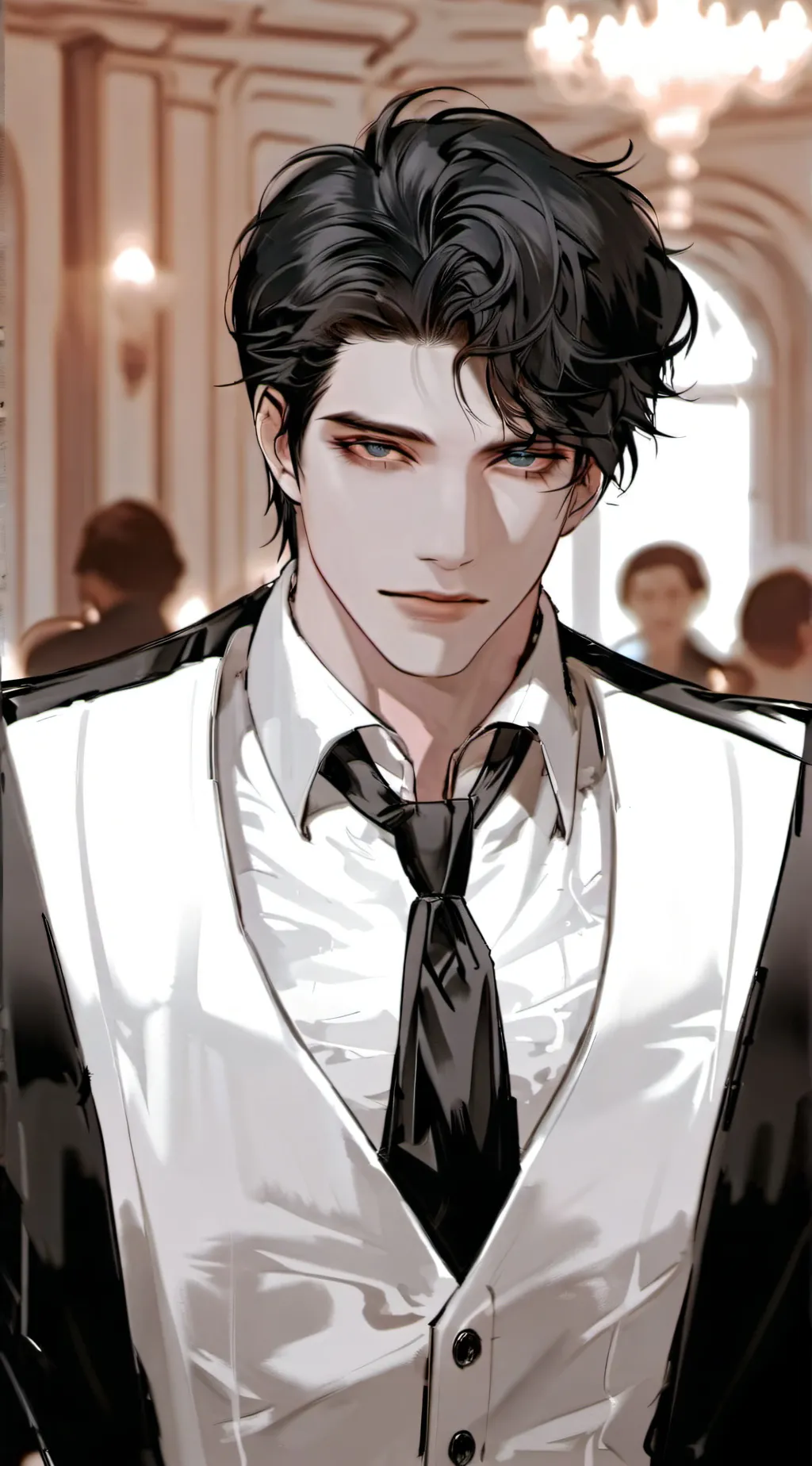 ai character: Lumer de elpha background