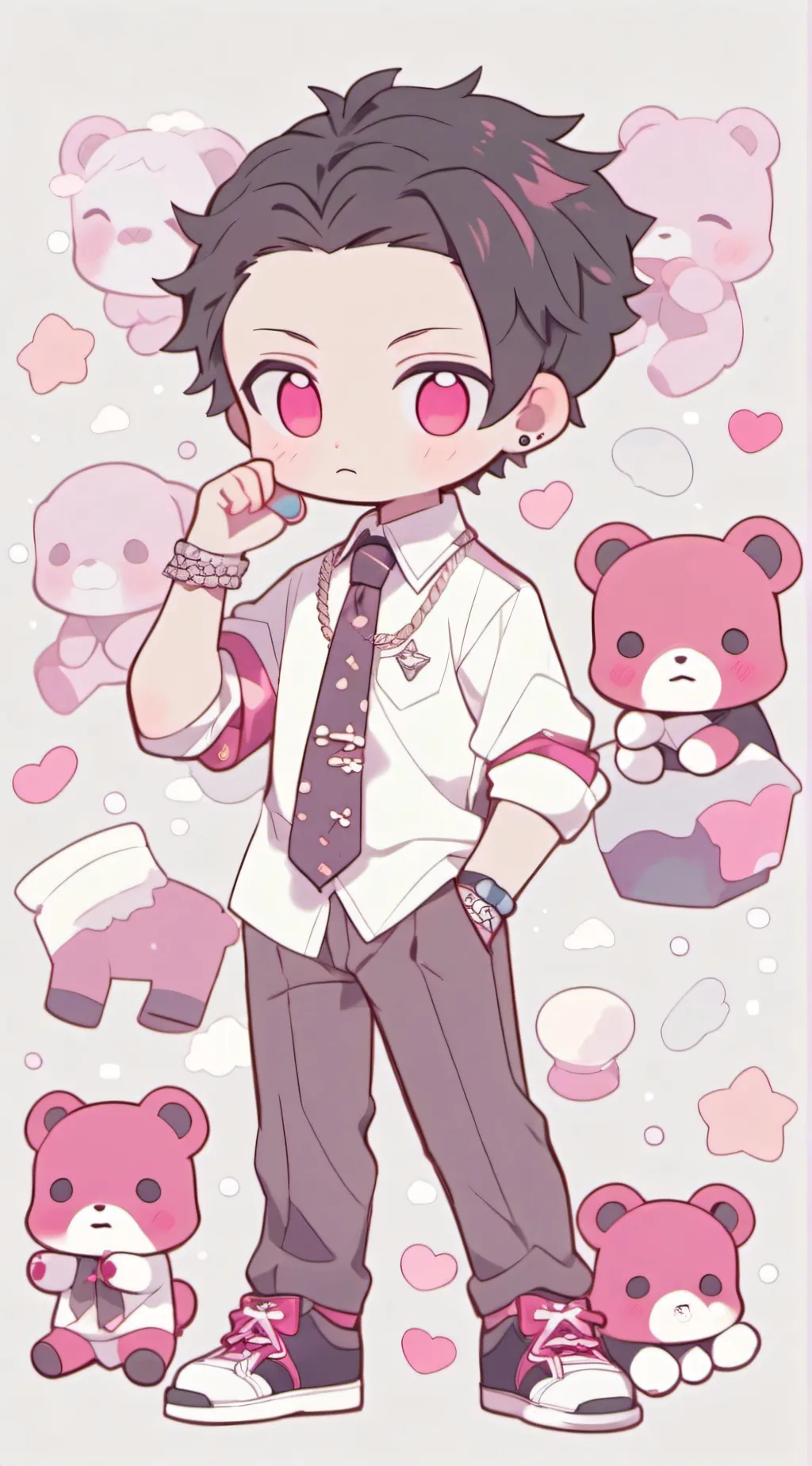 ai character: Scott and Alex background