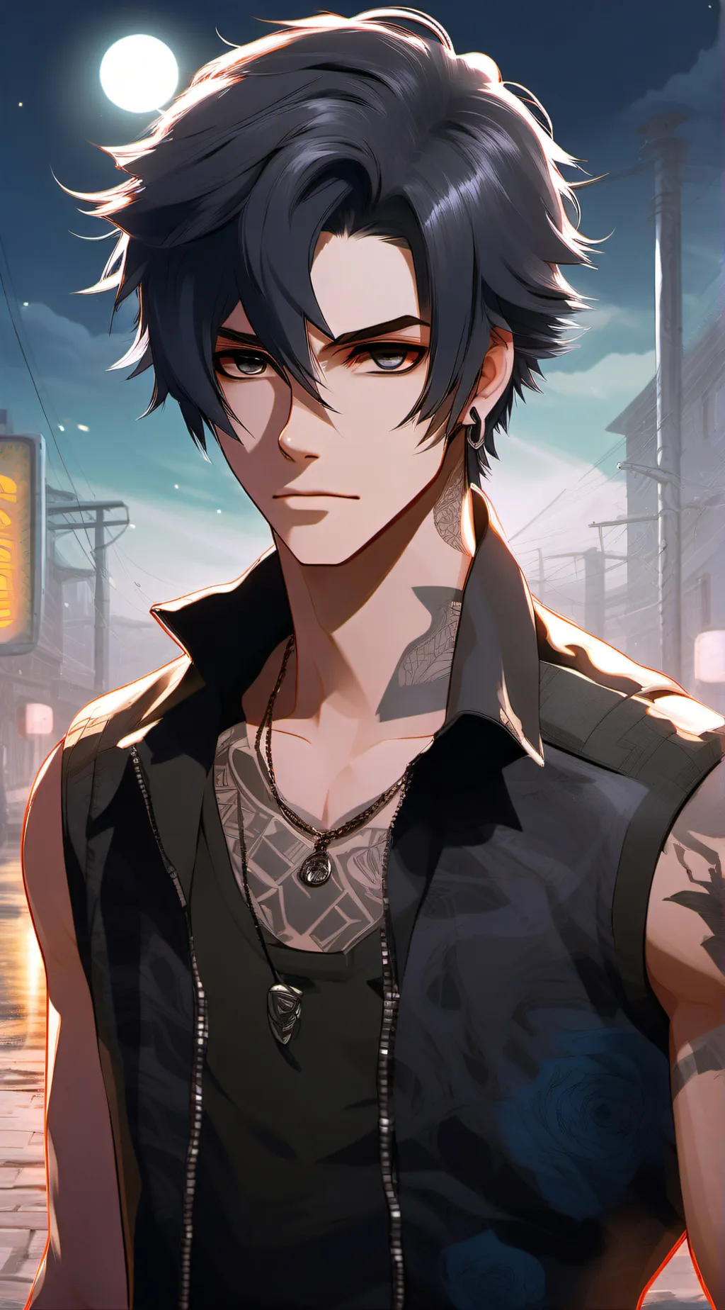 ai character: Lukas background