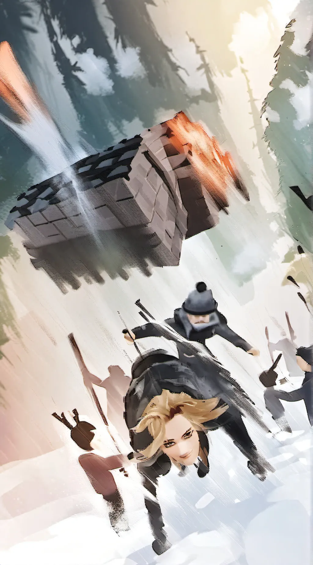 ai character: new on roblox background