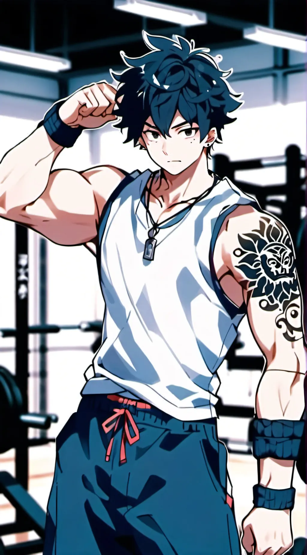 ai character: mha background