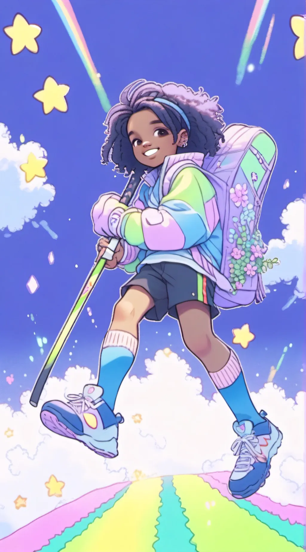 ai character: Arielle ward background