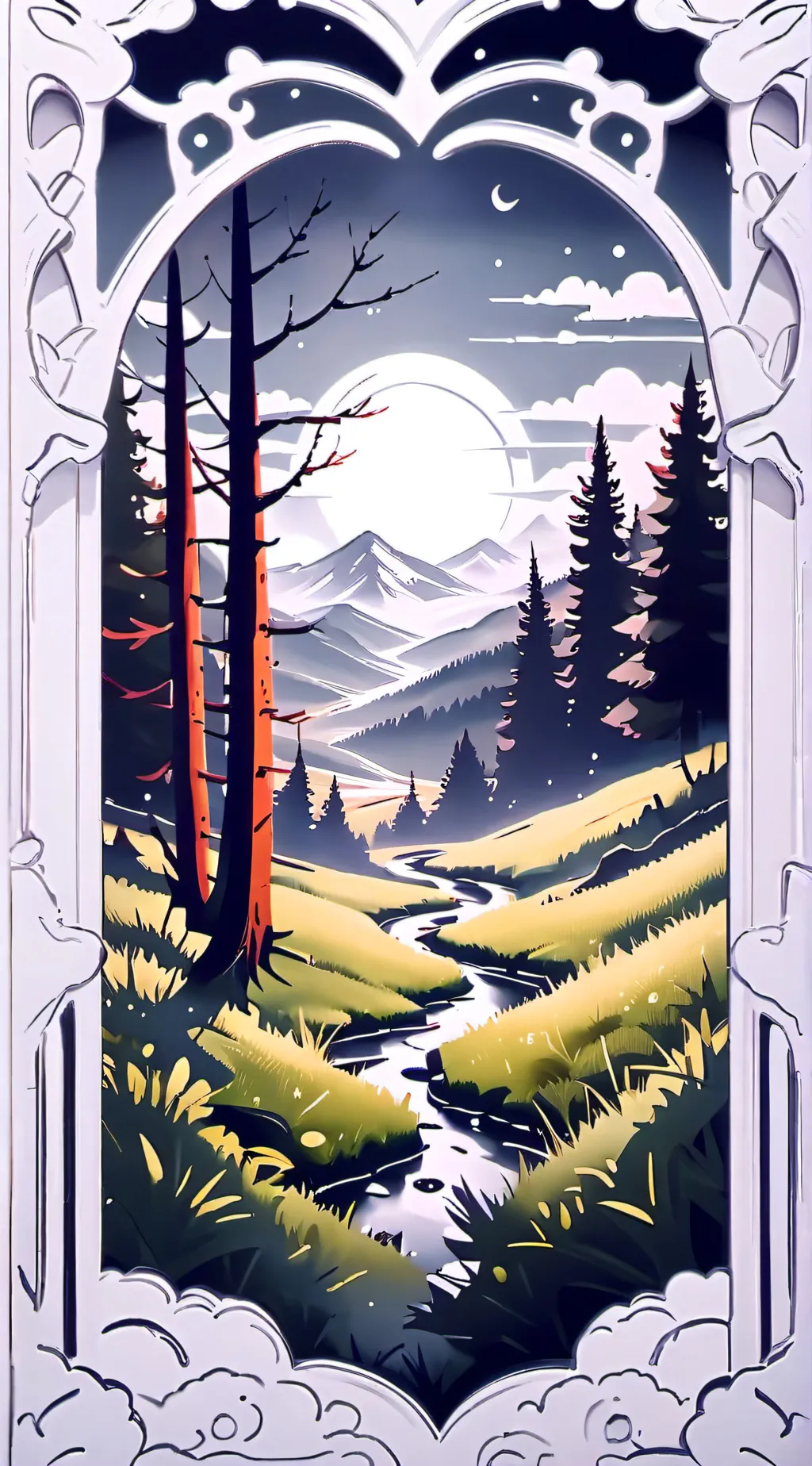 ai character: go touch grass background