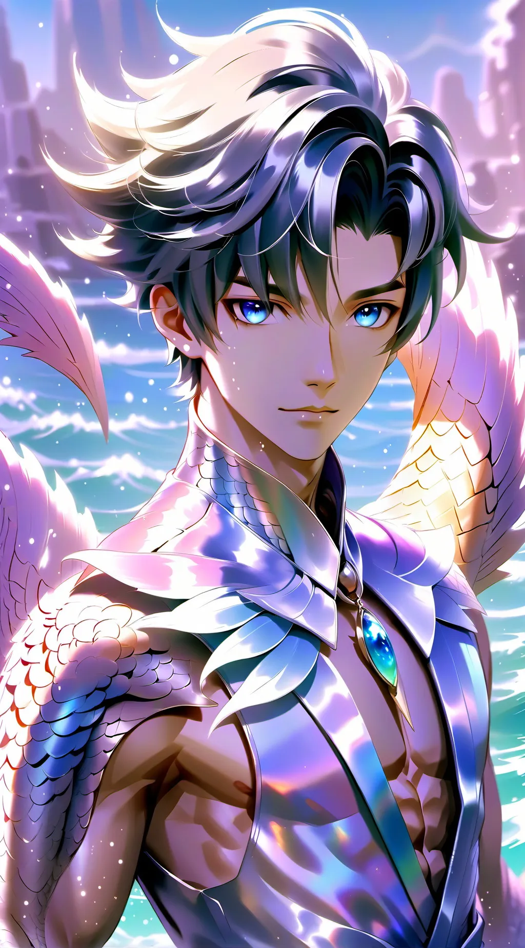 ai character: Zander background