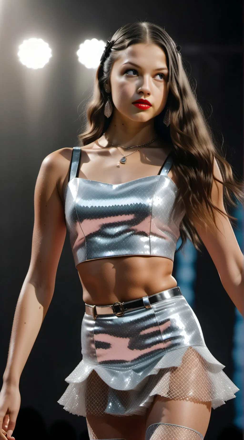 ai character: Olivia Rodrigo  background