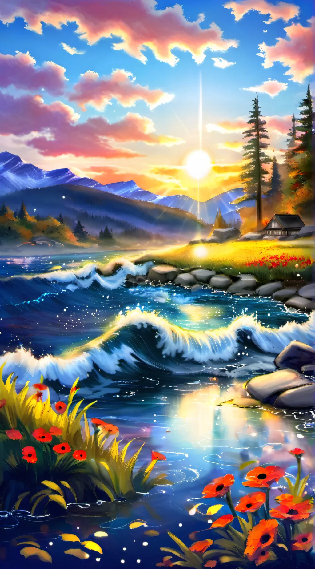 ai character: Pomni! (Aka DGTC) background