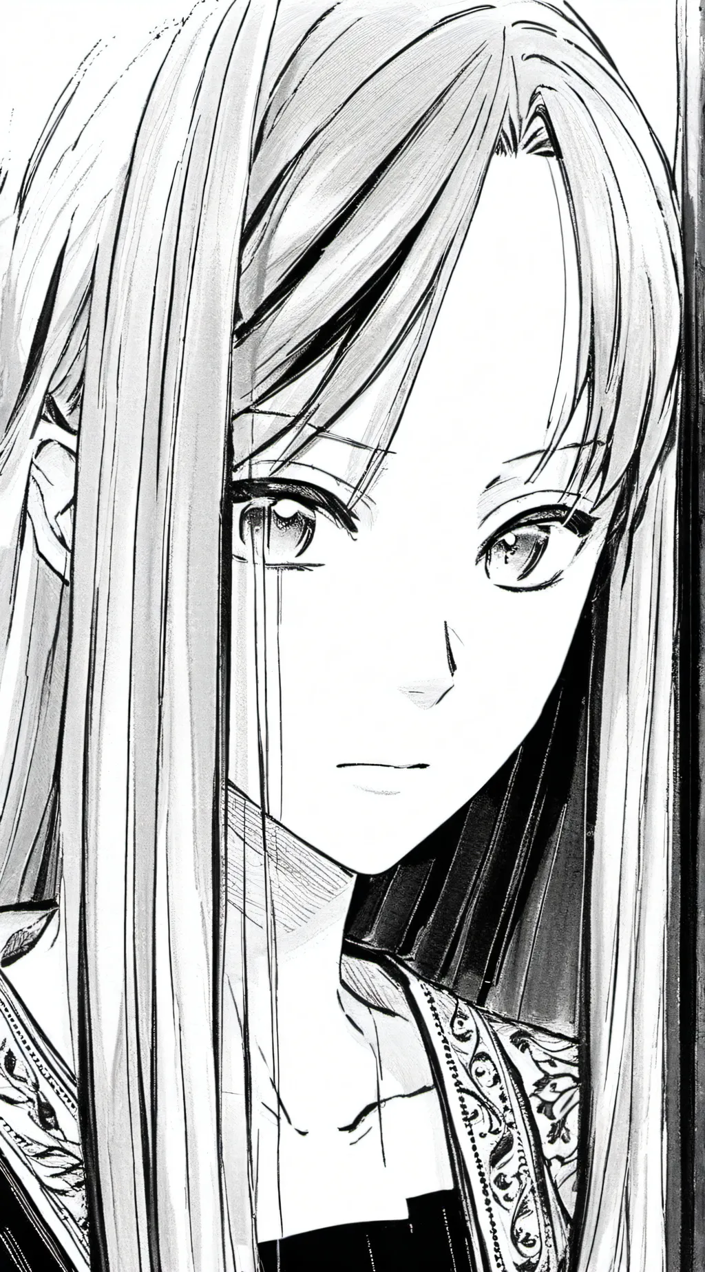 ai character: Milá....♥️ background