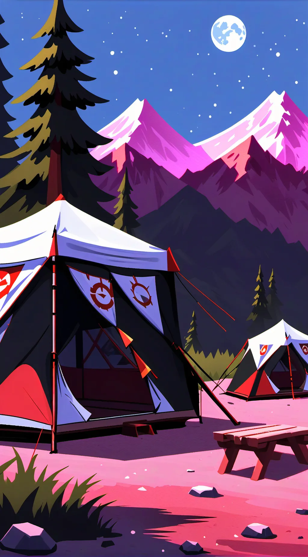 ai character: hh camp background