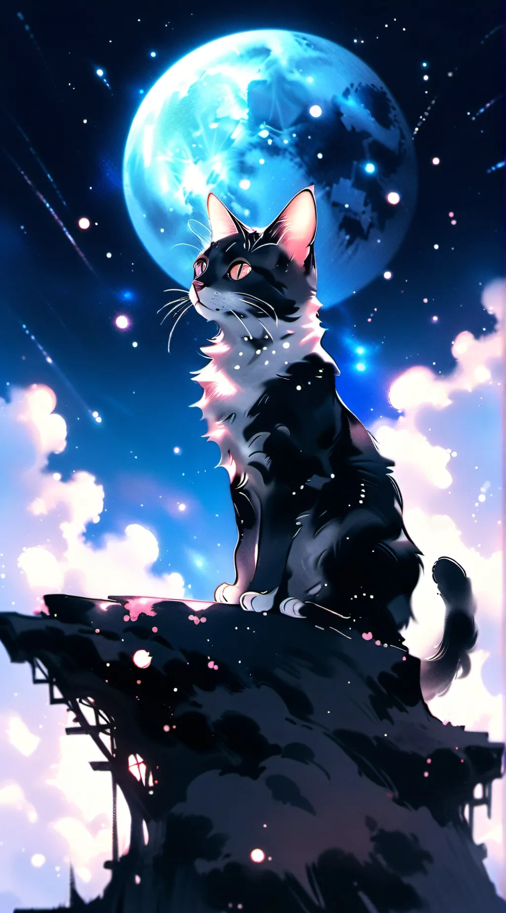 ai character: Star animal background