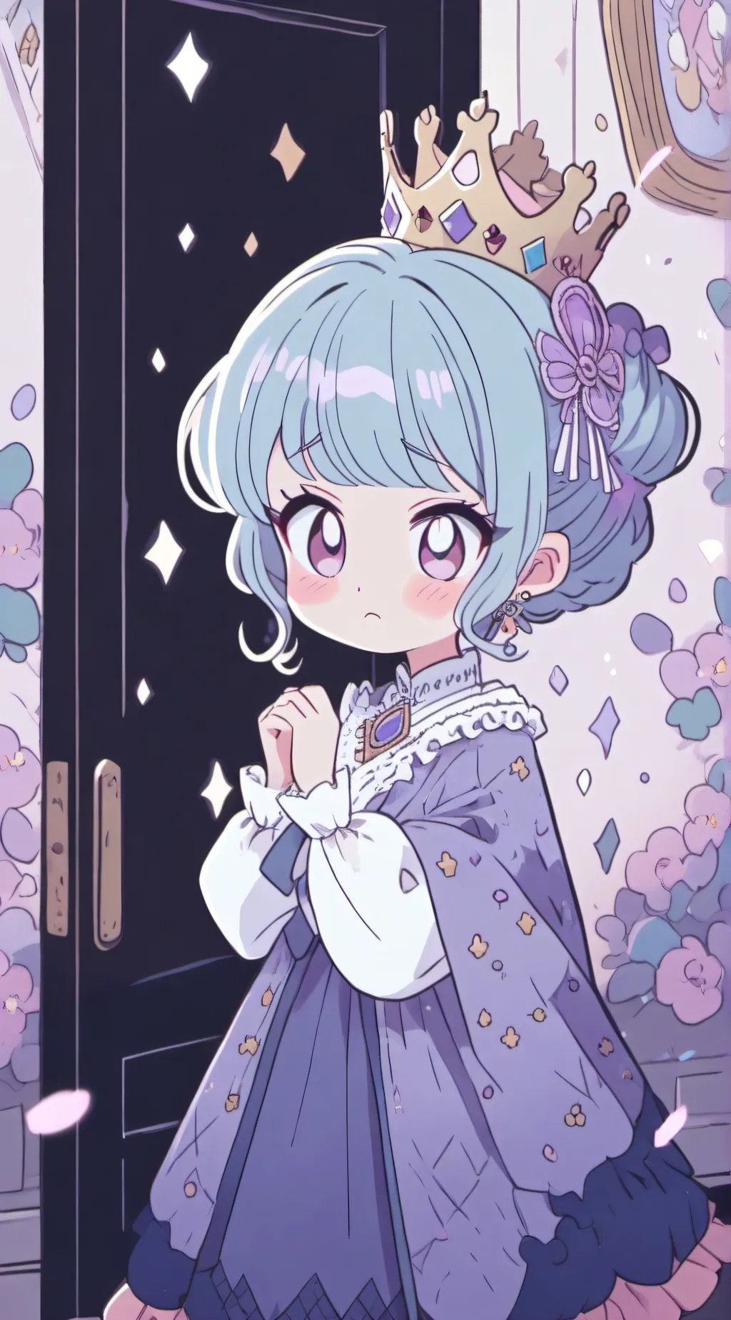 ai character: Queen grumble background