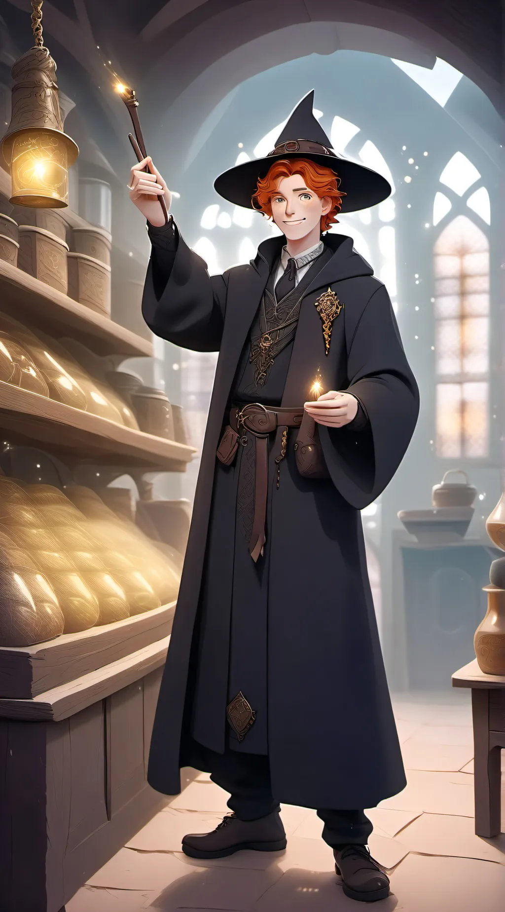 ai character: Ron Weasley background
