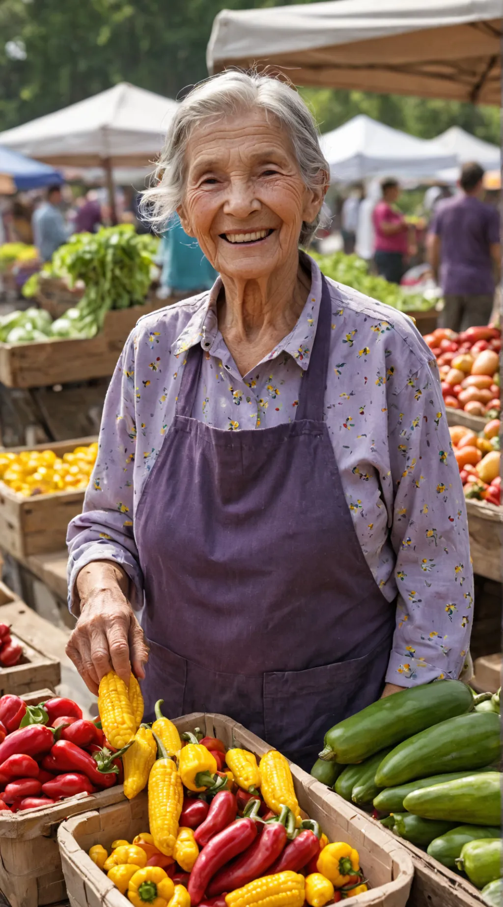 ai character: Vitória background