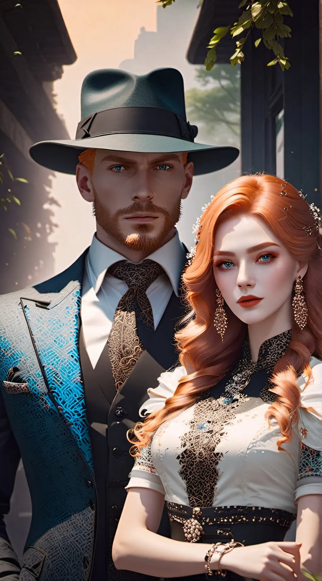 ai character: mark background