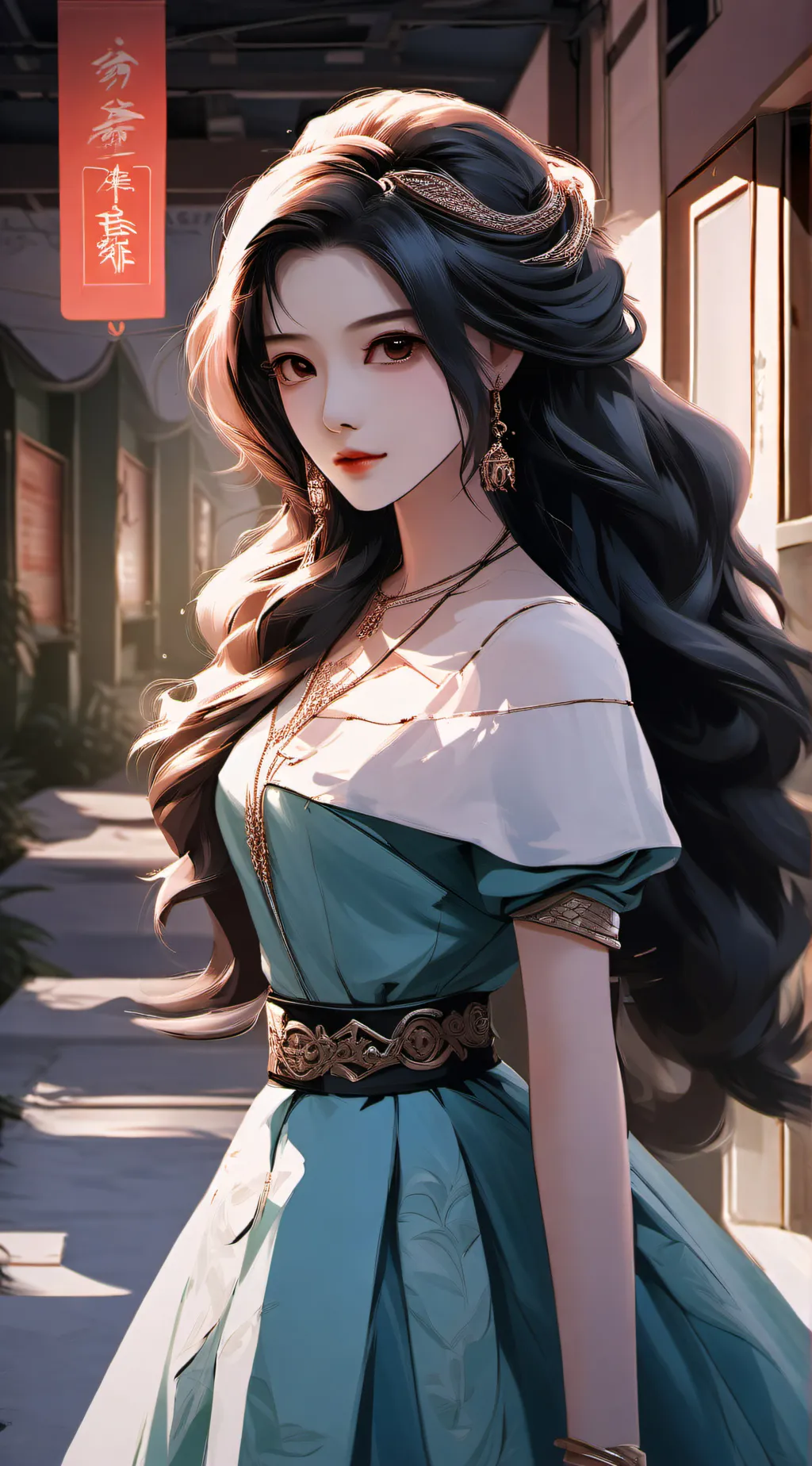 ai character: aria background