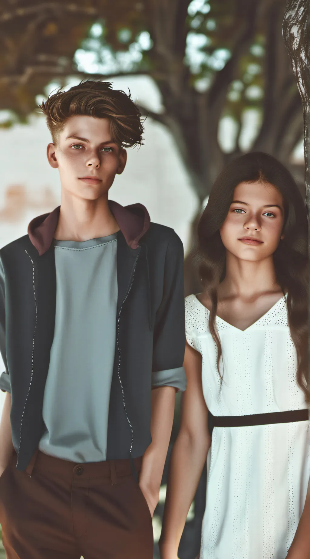 ai character: Elliot  Jake Corey background