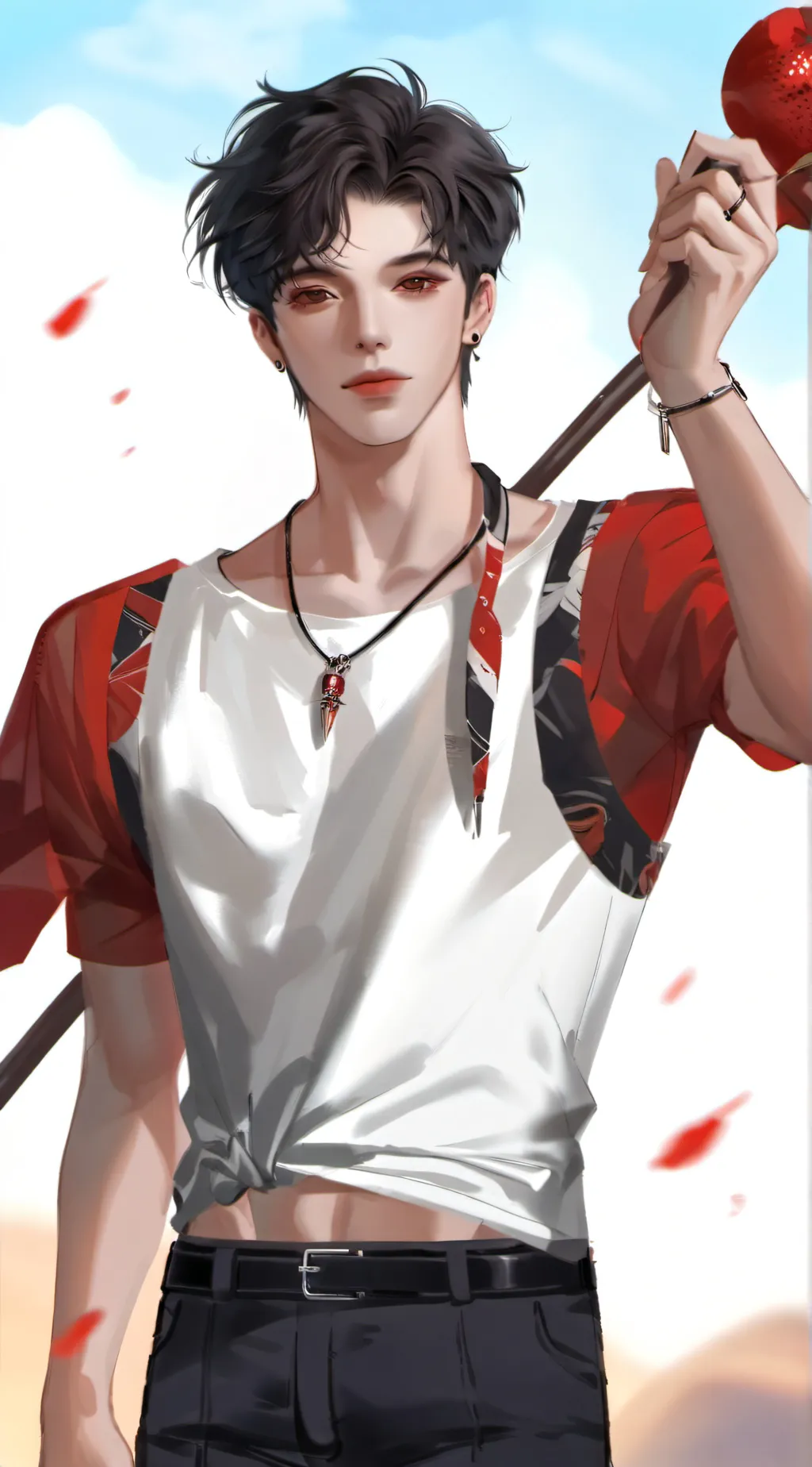 ai character: Félix  background