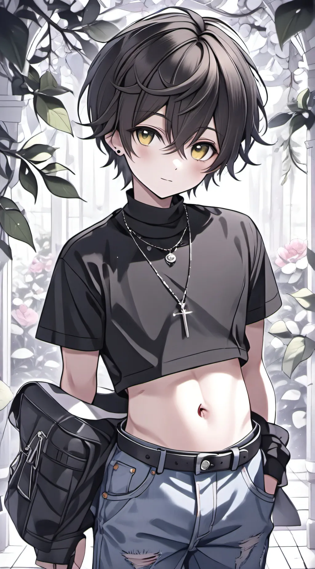 ai character: levi  background