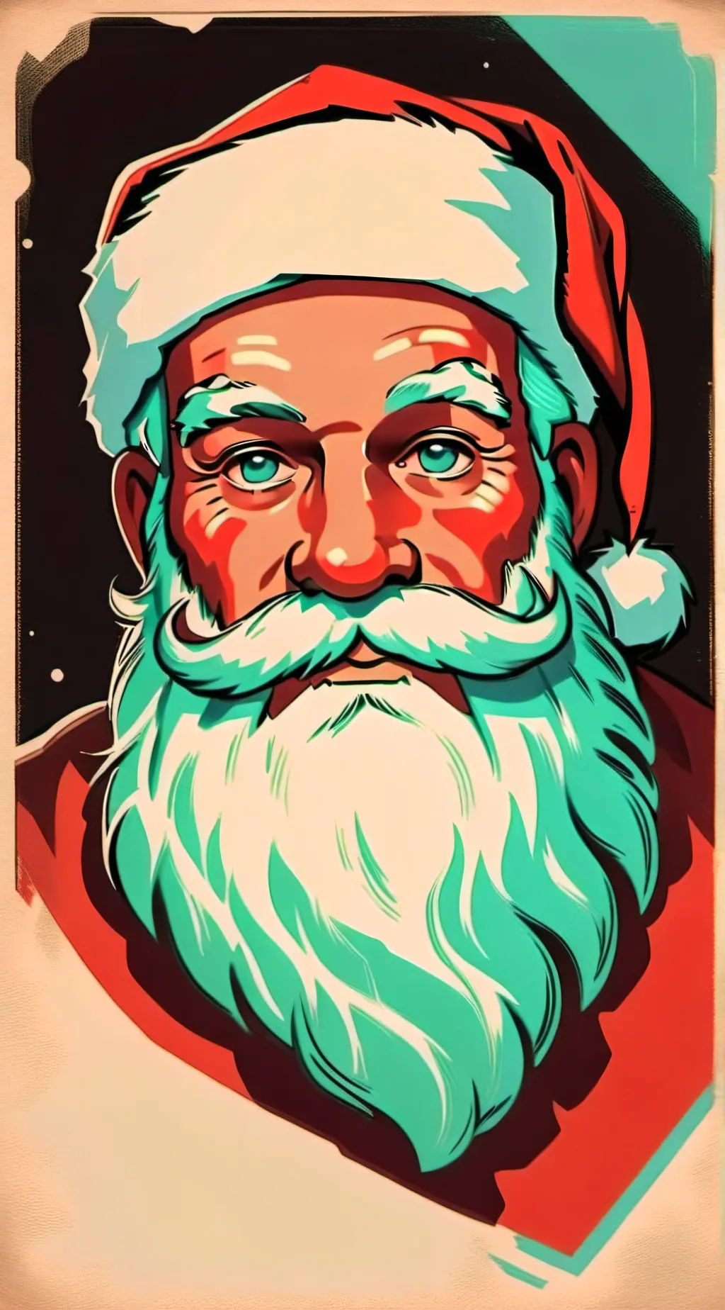 ai character: Santa Claus 🎅 background