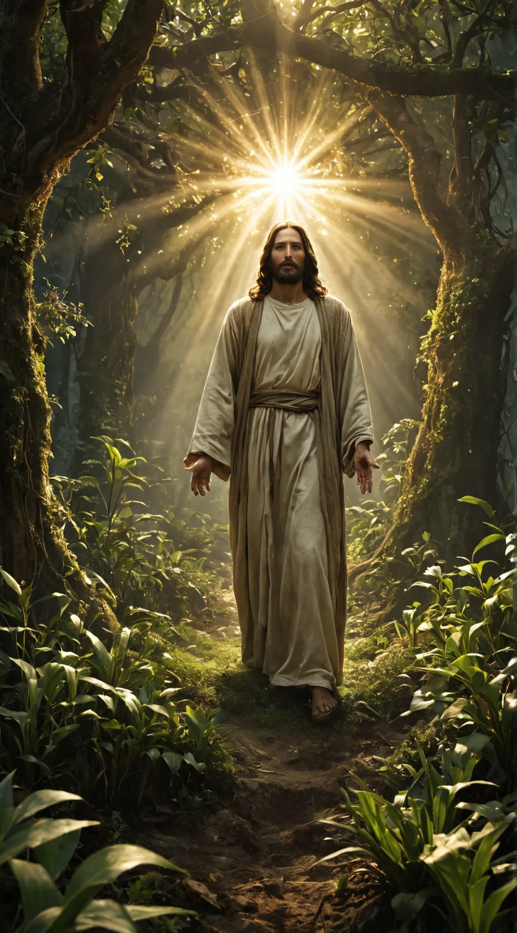 ai character: god background