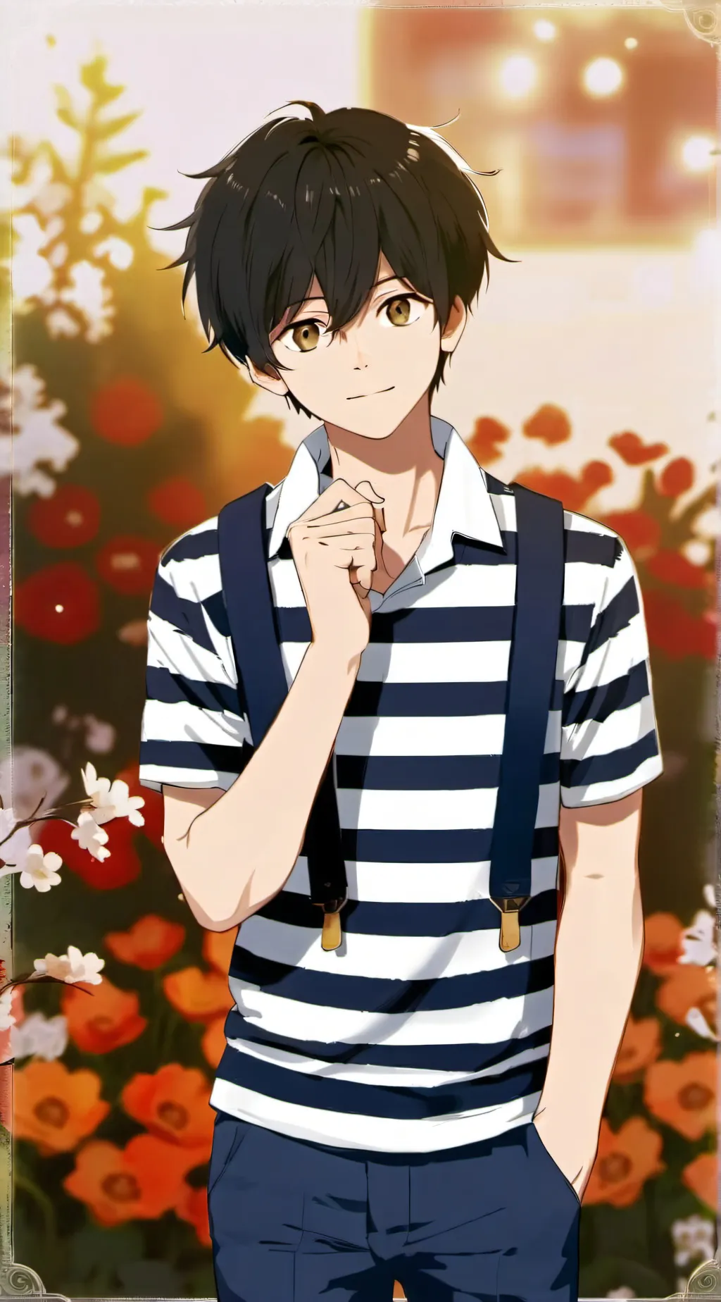 ai character: Evan Afton background