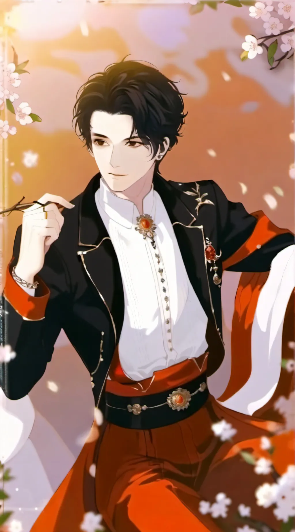 ai character: kia Darksin  background