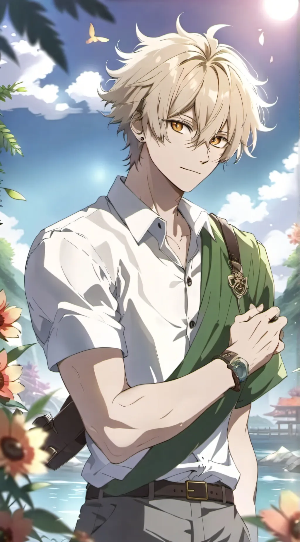 ai character: bakugou confession background