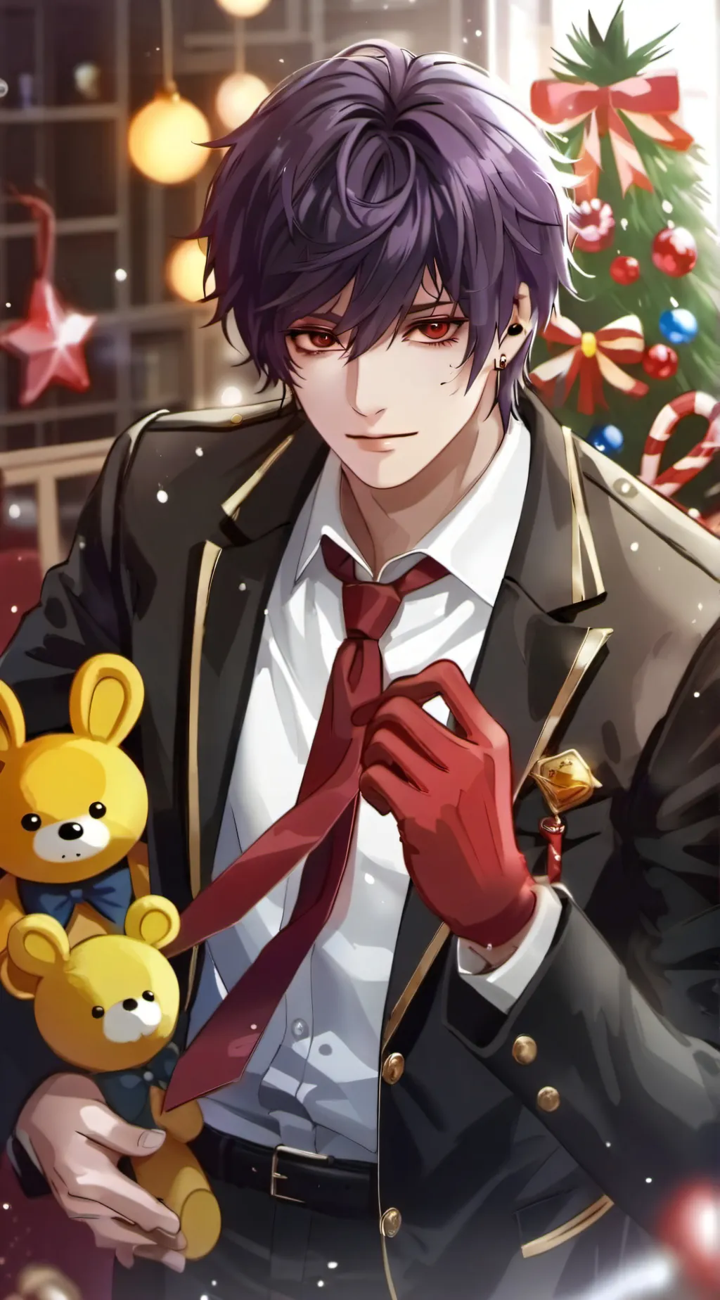 ai character: Micheal Afton  background