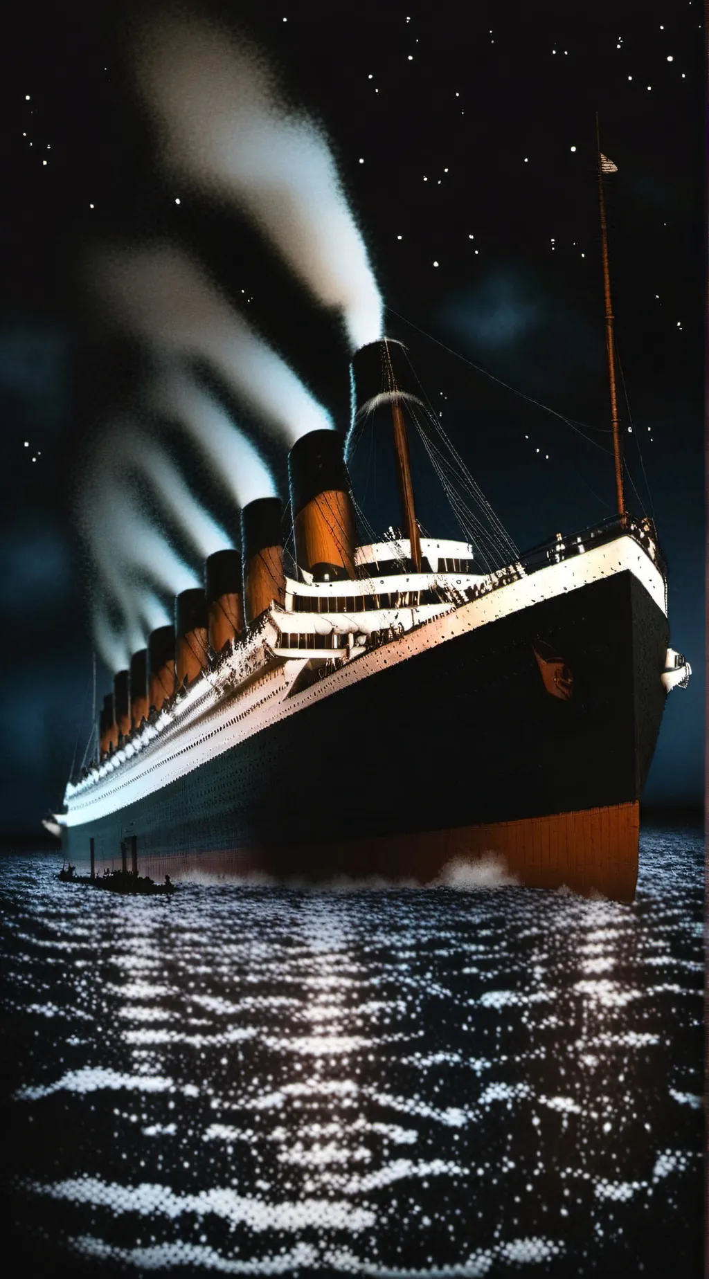 ai character: The RMS Titanic background