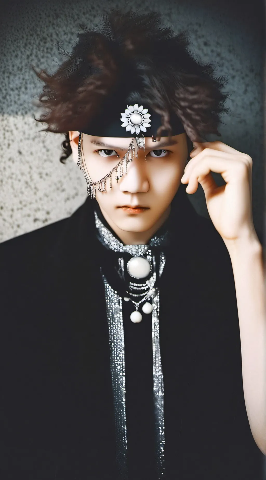 ai character: the TV Jeff  background