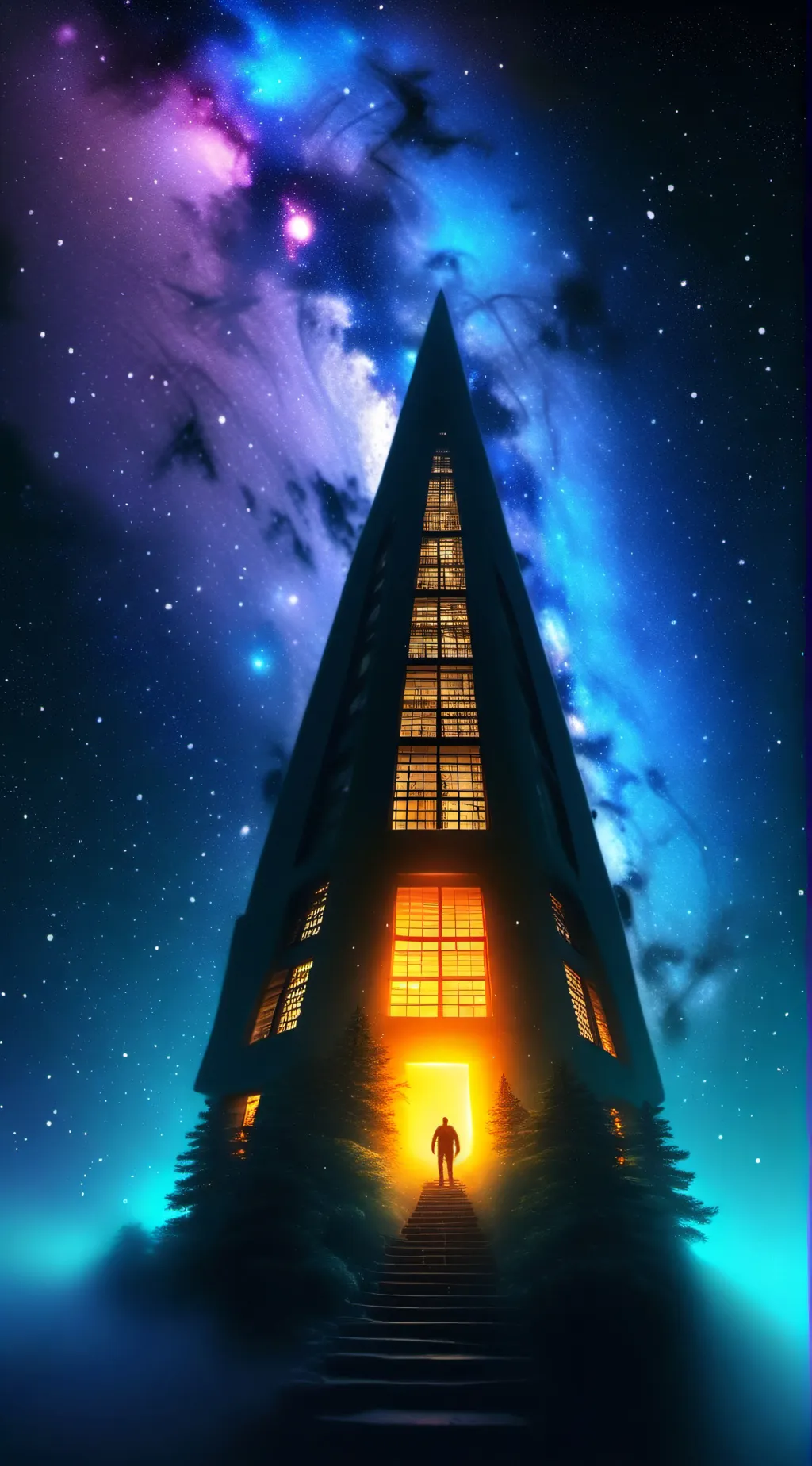 ai character: Neighborhood background