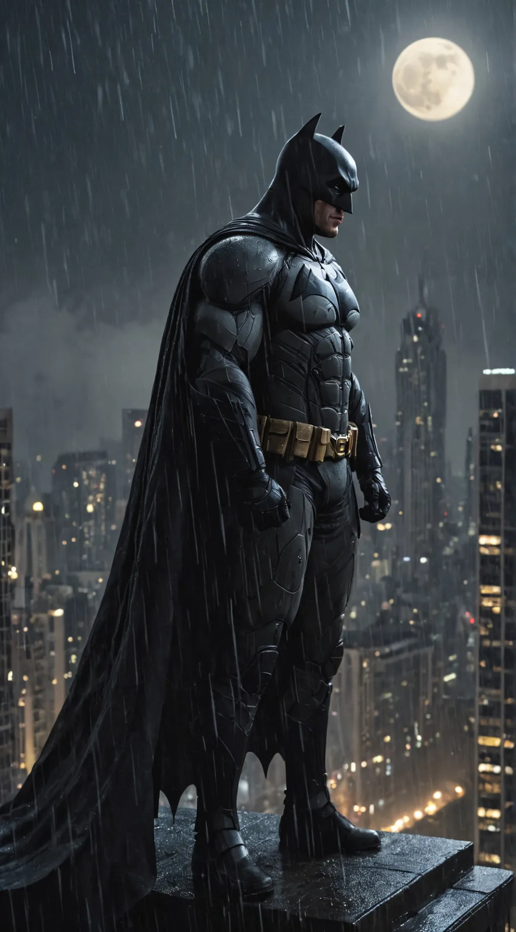 ai character: Batman background