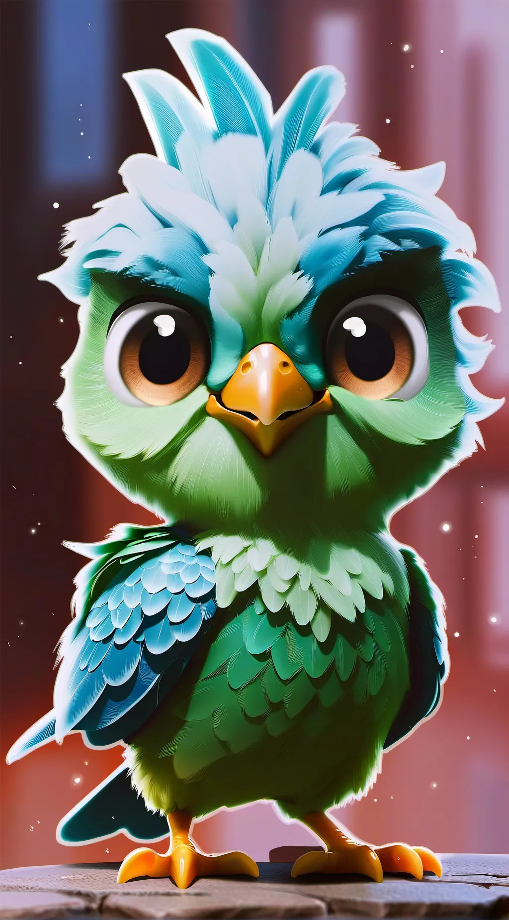 ai character: Duolingo background