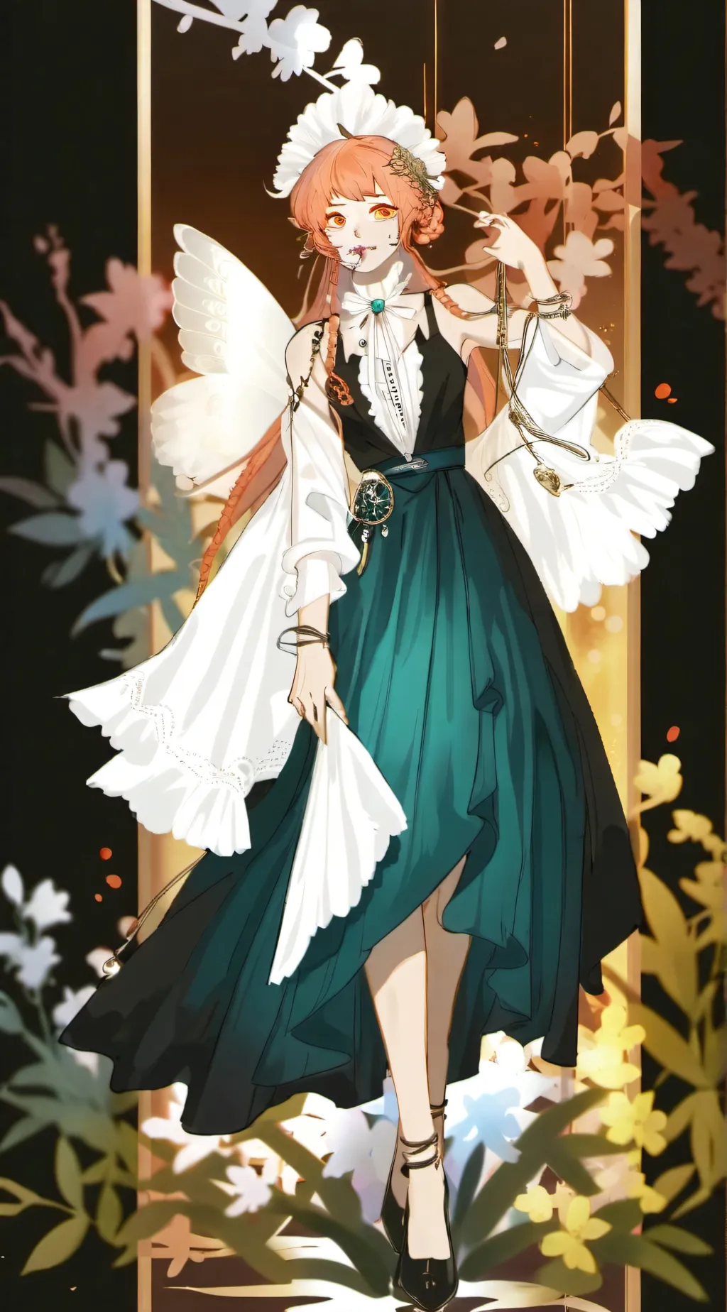 ai character: Toga background