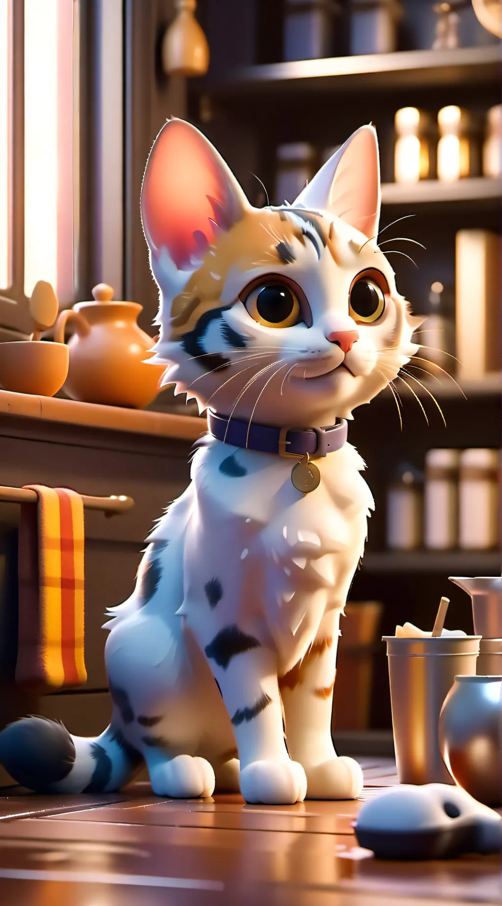 ai character: my cat background