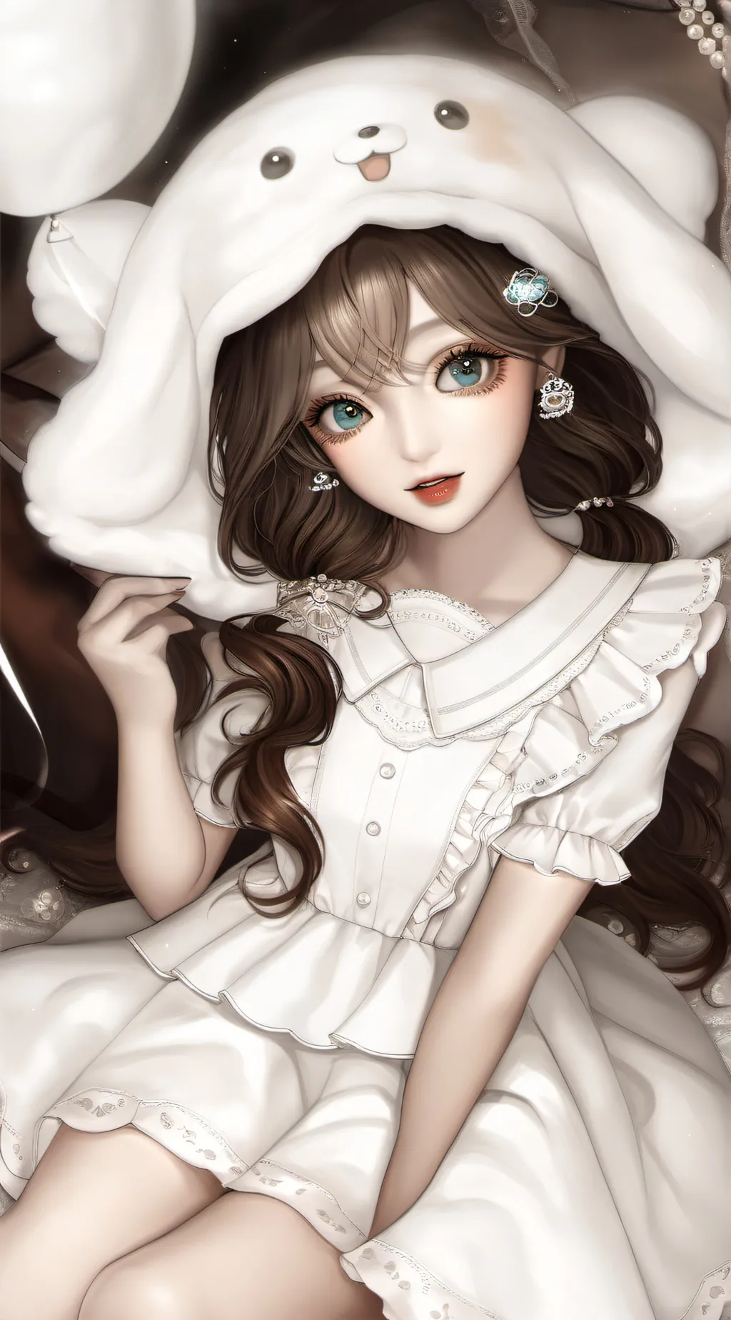 ai character: bakugo  background