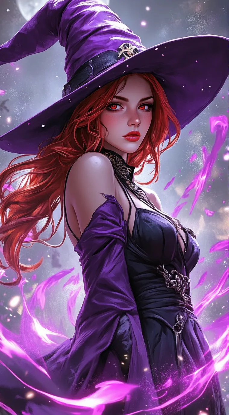 ai character: Sabrina Amberland background