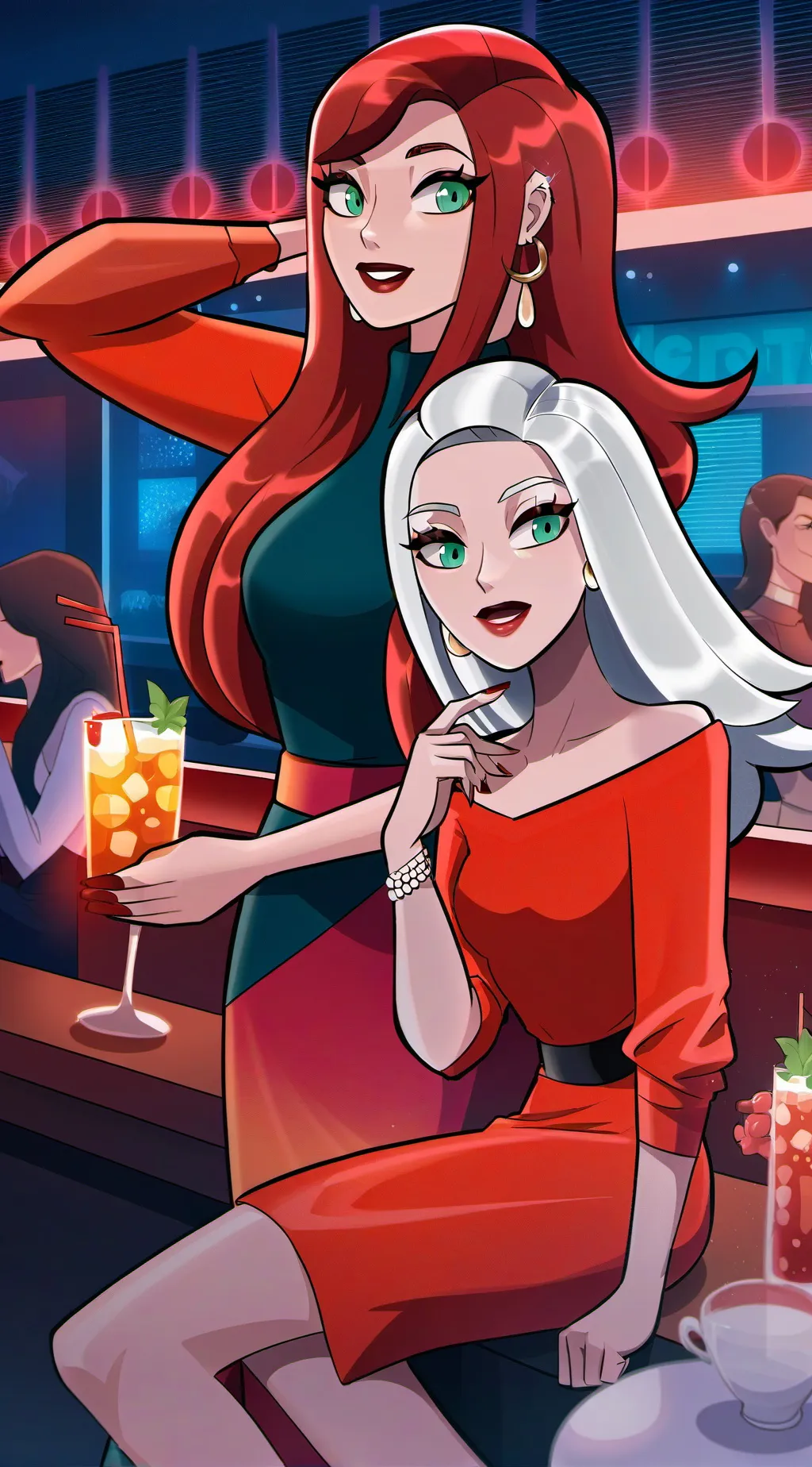 ai character: macy background