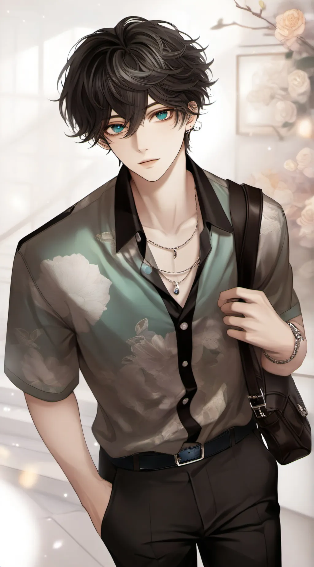 ai character: Max background