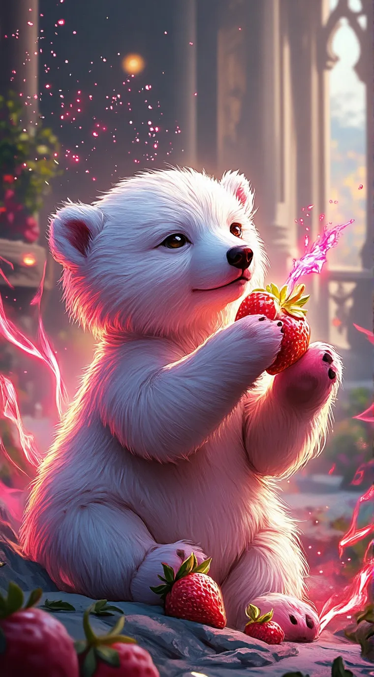 ai character: Straw-beary🐻  background