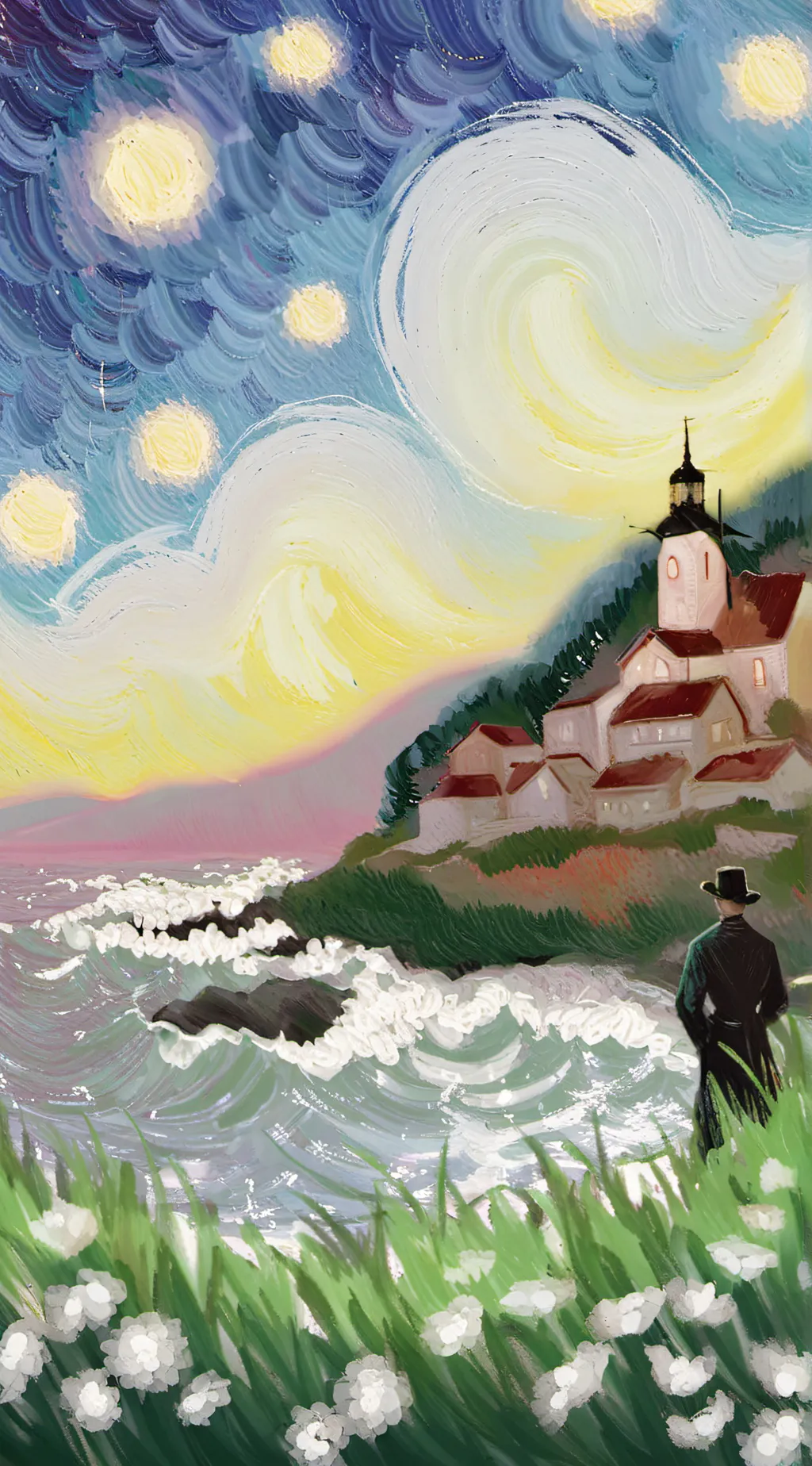 ai character: test background