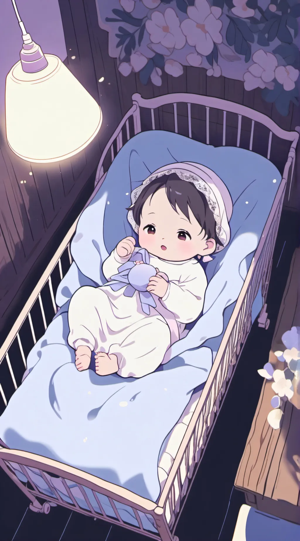 ai character: grapei Bebe  background