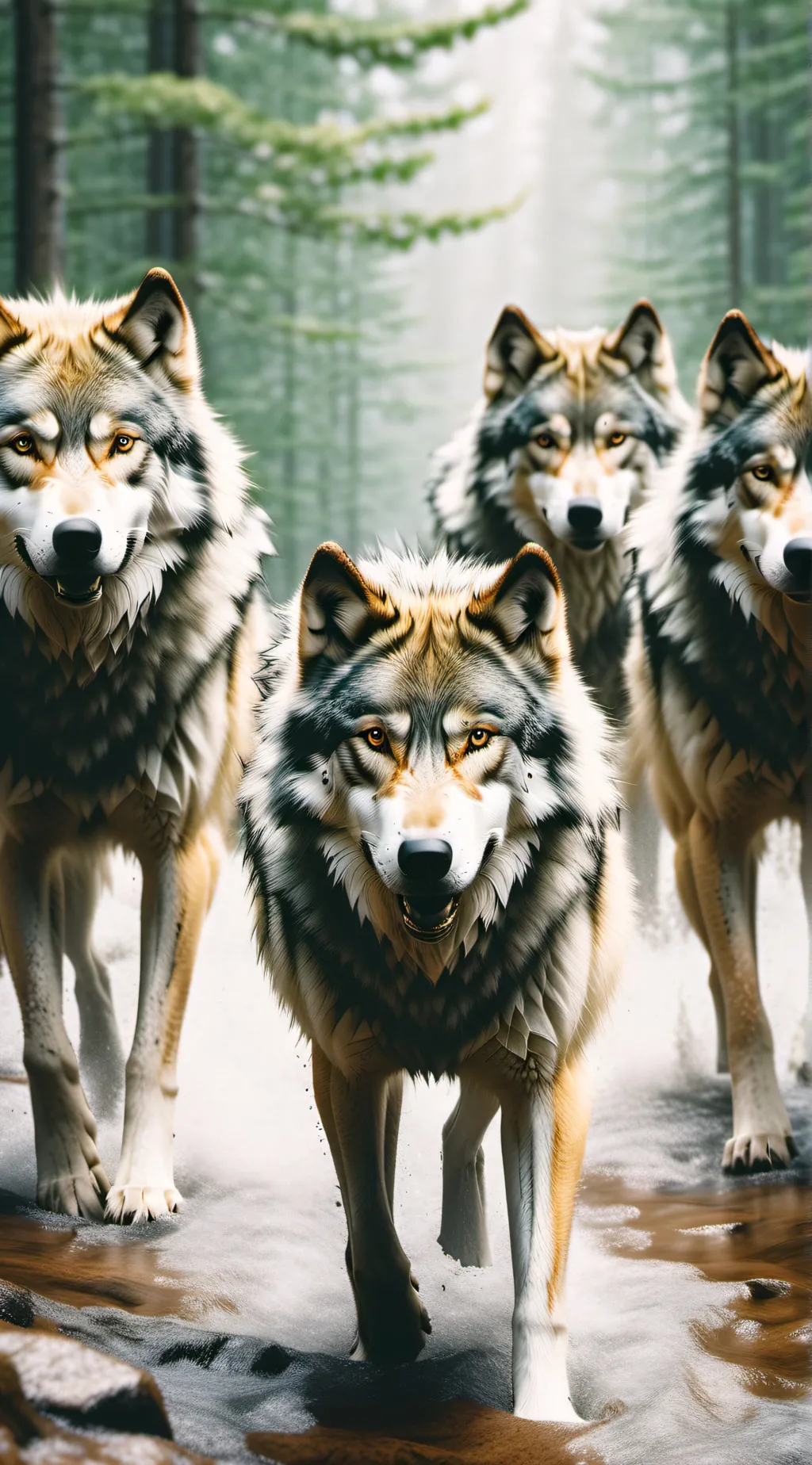 ai character: Wolf Squad ! ! background